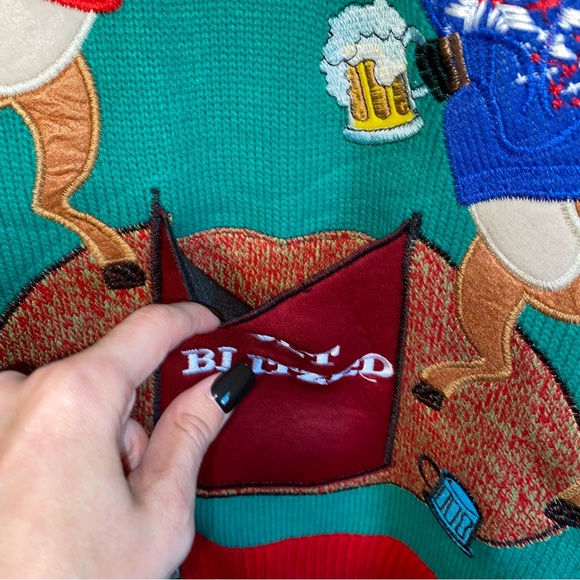 Jolly Sweaters ‘Get Blitzed’ Holiday Party Size XXL - Picture 10 of 10